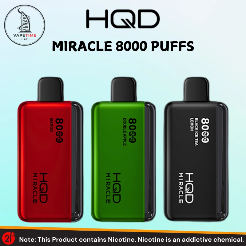HQD Miracle 8000 Puffs HQD Miracle 8000 Puffs