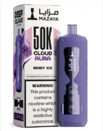 Mazaya Cloud Aura 50k Disposable Vape Berry Ice
