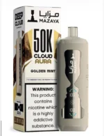 Mazaya Cloud Aura 50k Disposable Vape Golden Mint