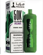 Mazaya Cloud Aura 50k Disposable Vape Grape Mint