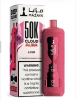 Mazaya Cloud Aura 50k Disposable Vape Love