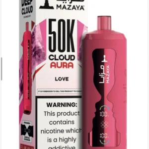 Mazaya Cloud Aura 50k Disposable Vape Love