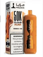 Mazaya Cloud Aura 50k Disposable Vape Mango Ice