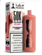 Mazaya Cloud Aura 50k Disposable Vape Strawberry Cherry