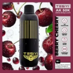TESIYI Ak 50k Disposable Vape Berry Cherry