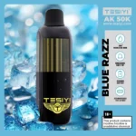 TESIYI Ak 50k Disposable Vape Blue Razz