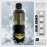 TESIYI Ak 50k Disposable Vape Sub Zero