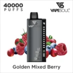 Vapesoul 40000 Puffs Golden Mixed Berry