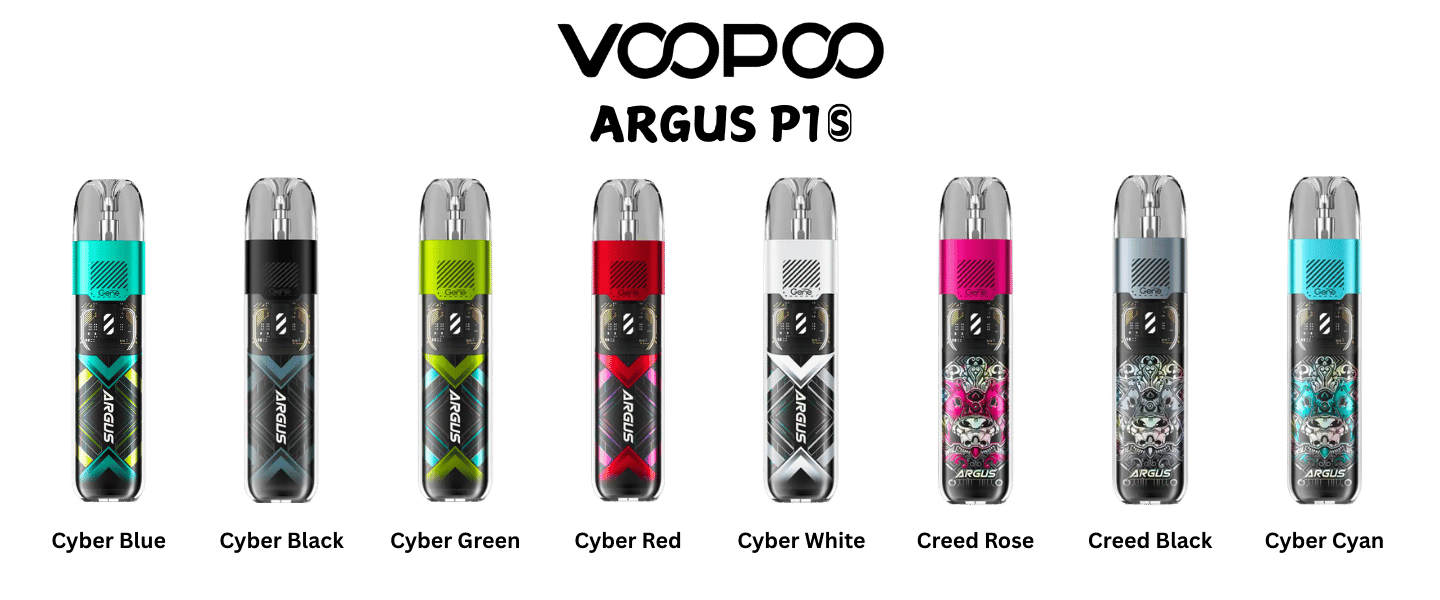 Voopoo Argus P1 S Pod Kit in Dubai Colors