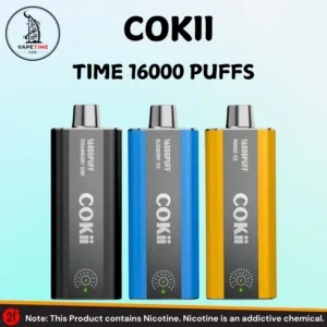 Cokii Time 16000 Puffs Zero Nicotine
