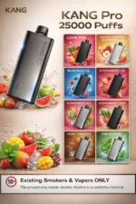 Kang pro 25000 Puffs flavors