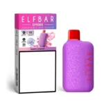 Elf Bar Ep 8000 Puffs 20mg 50mg disposable vape in Dubai 8000 Puffs, 1500mAh Battery, Grape Cherry Flavor