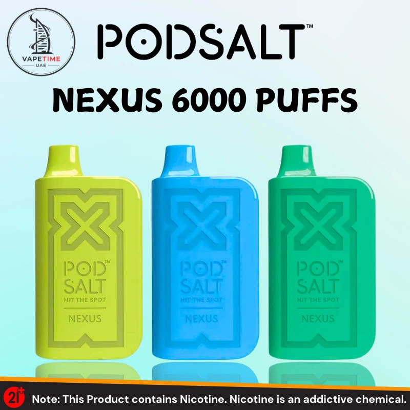 Pod Salt Nexus 6000 Puffs 20mg Nicotine Vape in Dubai