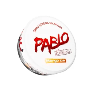 Pablo Exclusive 50mg Nicotine Pouches Mango Ice in Dubai UAE