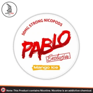 Pablo Exclusive 50mg Nicotine Pouches Mango Ice in Dubai UAE