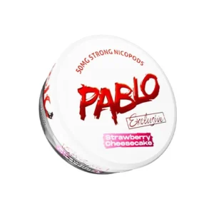 Pablo Exclusive 50mg Nicotine Pouches Strawberry Cheesecake in Dubai UAE