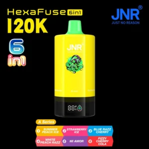 JNR HexaFuse 120K Puffs 6in1 Disposable Vape - A Series