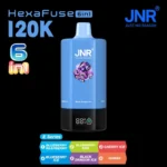 JNR HexaFuse 120K Puffs 6in1 Disposable Vape - E Series