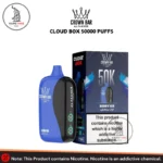 Al Fakher Crown Bar Cloud Box 50000 Puffs 20mg Berry Ice