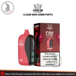 Al Fakher Crown Bar Cloud Box 50000 Puffs 20mg Cherry