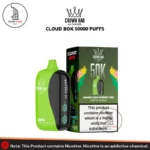Al Fakher Crown Bar Cloud Box 50000 Puffs 20mg Lemon Lime Cherry Fizz