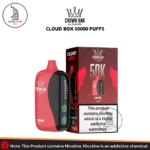 Al Fakher Crown Bar Cloud Box 50000 Puffs 20mg Love