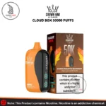 Al Fakher Crown Bar Cloud Box 50000 Puffs 20mg Mango Pineapple Grapefruit