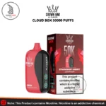 Al Fakher Crown Bar Cloud Box 50000 Puffs 20mg Strawberry Cherry