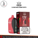 Al Fakher Crown Bar Cloud Box 50000 Puffs 20mg Two Apple