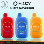 MISJOY QUEST 80000 Puffs 20mg Rechargeable Disposable Vape
