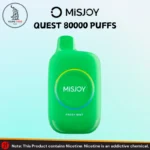 MISJOY QUEST 80000 Puffs 20mg Rechargeable Disposable Vape Fresh Mint