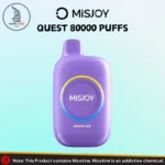 MISJOY QUEST 80000 Puffs 20mg Rechargeable Disposable Vape Grape Ice
