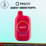 MISJOY QUEST 80000 Puffs 20mg Rechargeable Disposable Vape Strawberry Ice