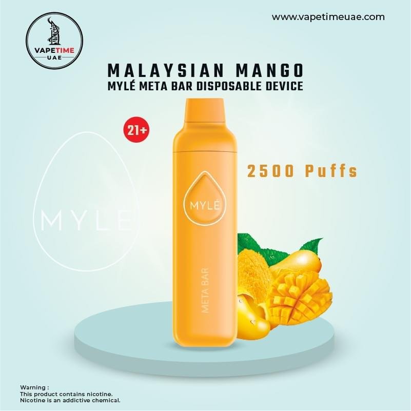 Myle Meta Bar 2500 Puffs Disposable Vape in UAE