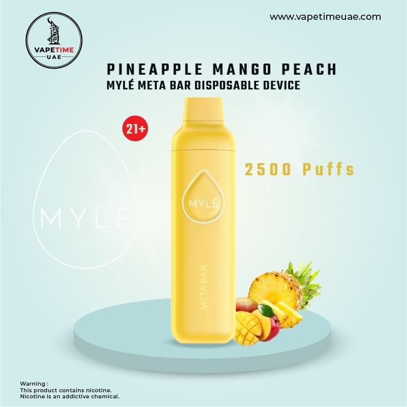 Myle Meta Bar 2500 Puffs Disposable Vape in UAE