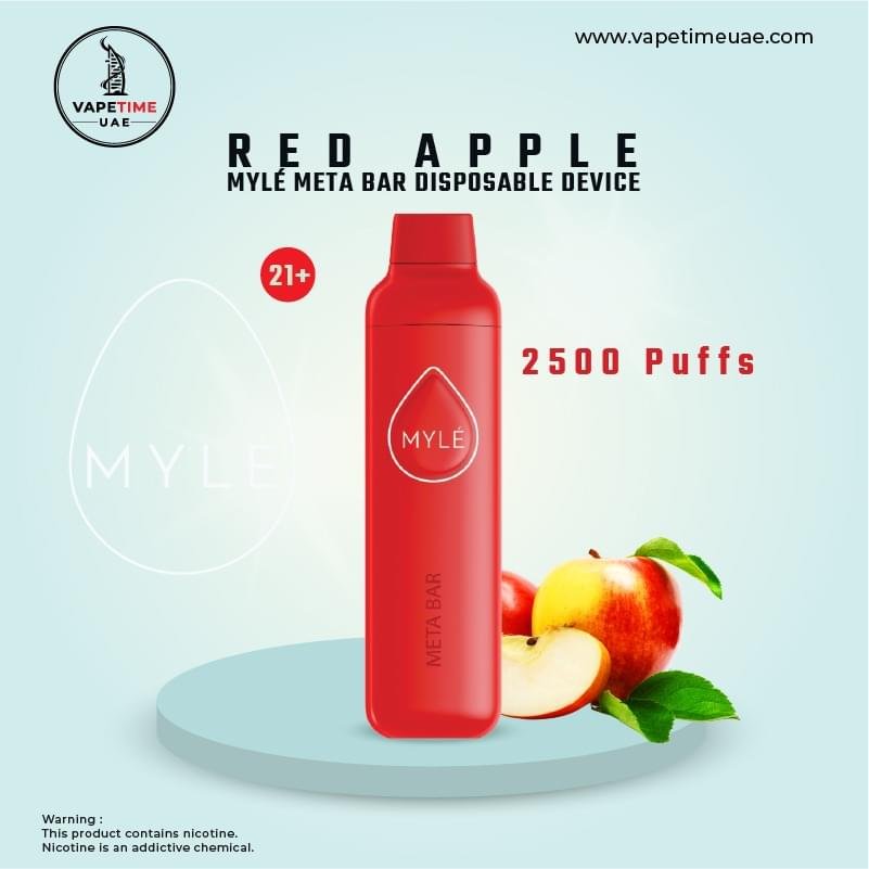 Myle Meta Bar 2500 Puffs Disposable Vape in UAE