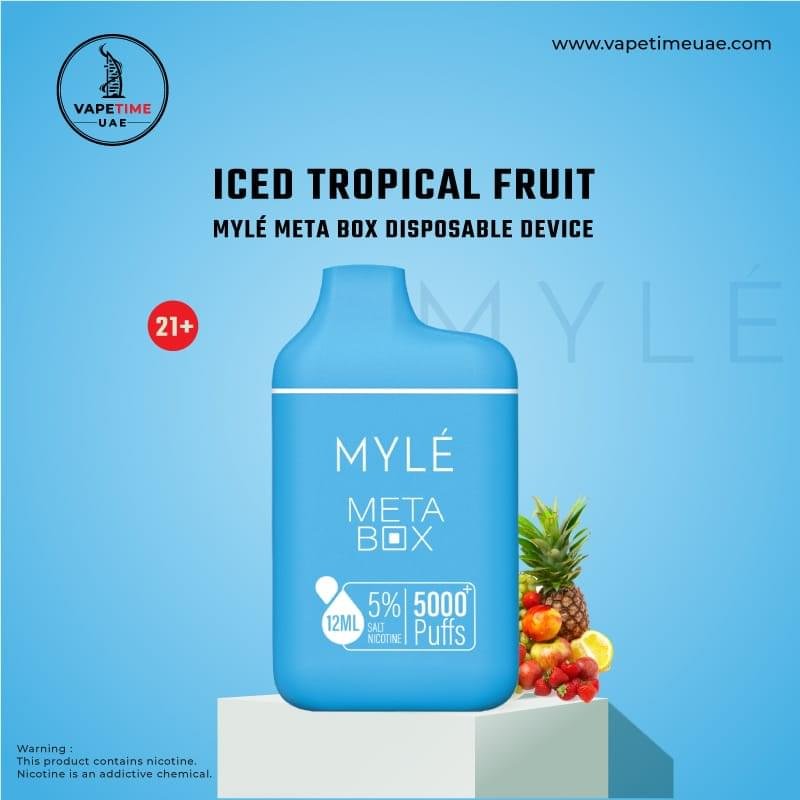 Awesome Myle Meta Box 5000 Puffs