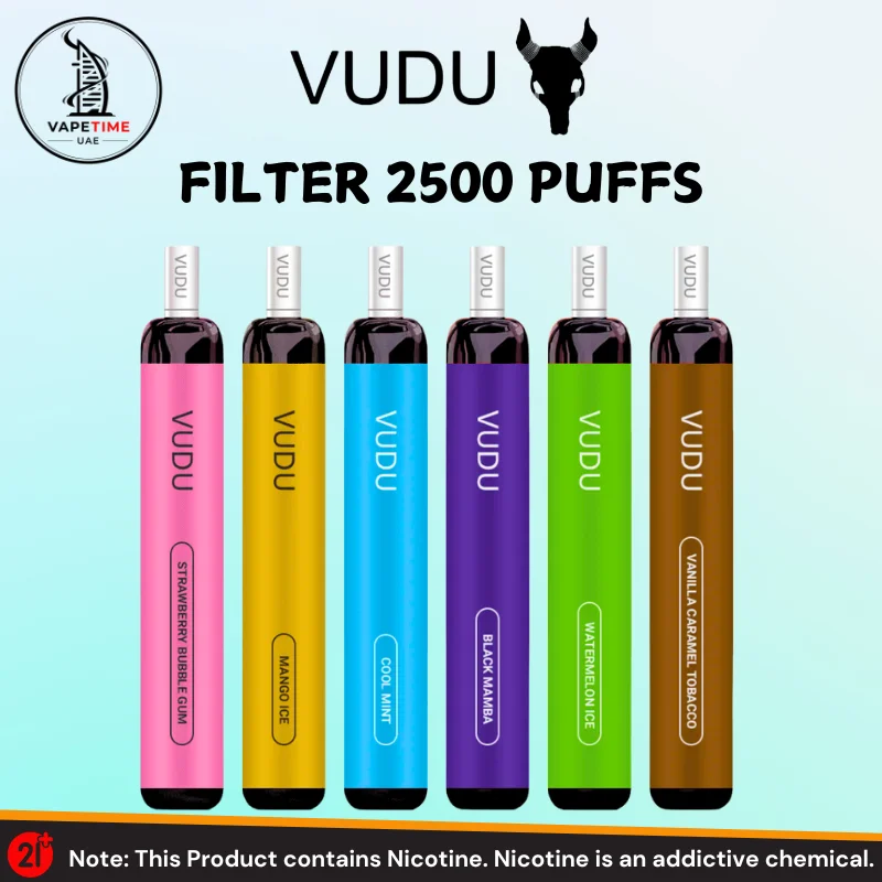VUDU Filter 2500 Puffs in UAE