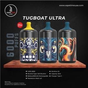 Tugboat Ultra 6000 Puffs Disposable Vape in UAE