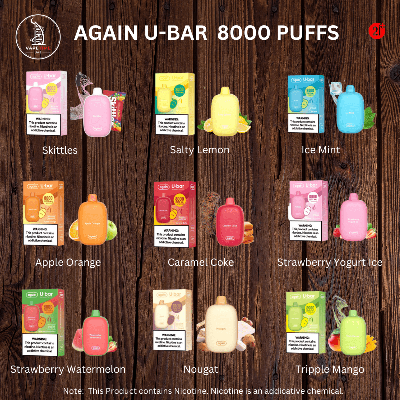 Again U-BAR 8000 Puffs Best Disposable