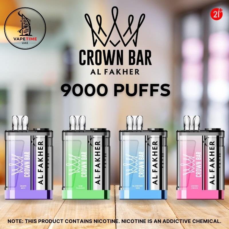 Al Fakher Crown Bar 9000 Puffs