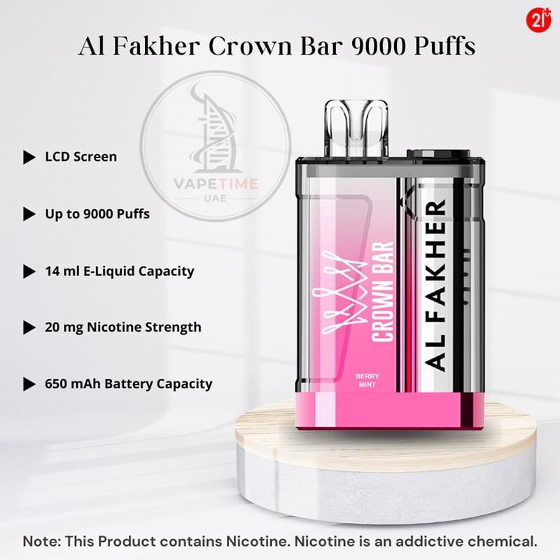 Al Fakher Crown Bar 9000 Puffs