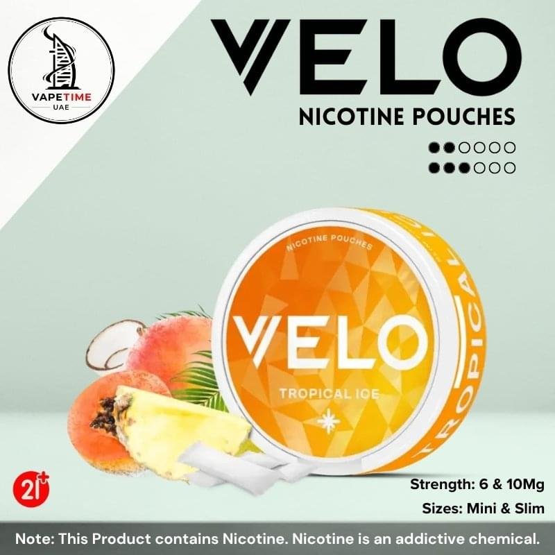 VELO Tropical Ice 6 & 10mg VELO Tropical Ice 6 & 10mg