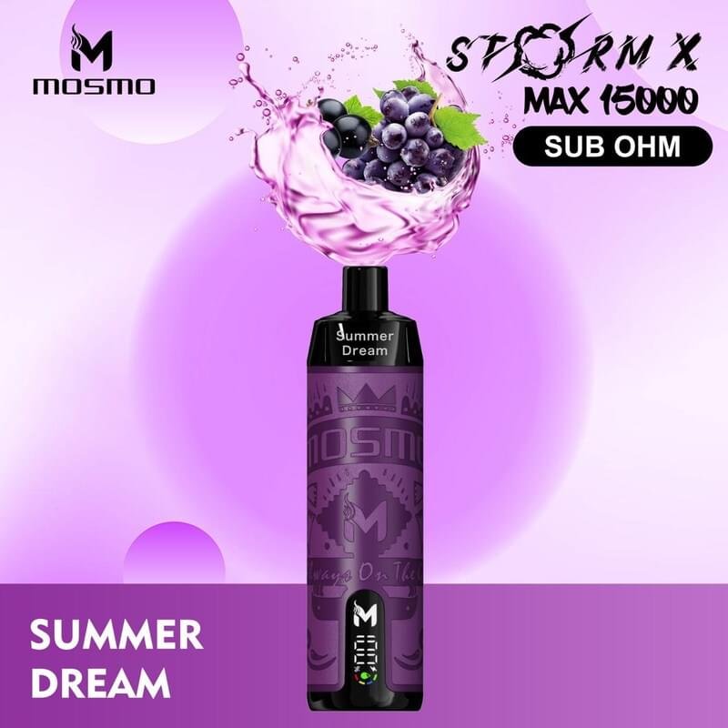 Mosmo Storm X Max 15000 Puffs Summer Dream
