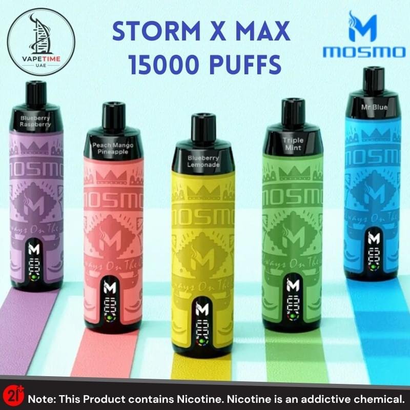Mosmo Storm X Max 15000 Puffs Mosmo Storm X Max 15000 Puffs