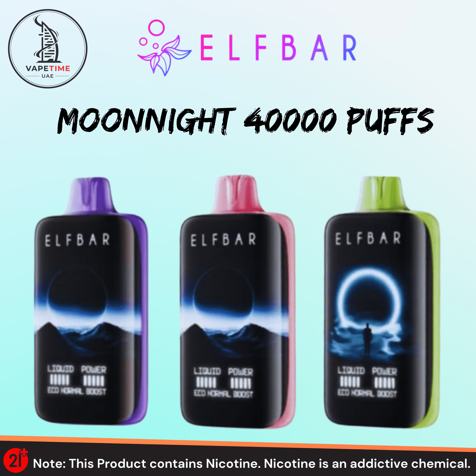 Elfbar MoonNight 40000 Puffs Disposable Vape