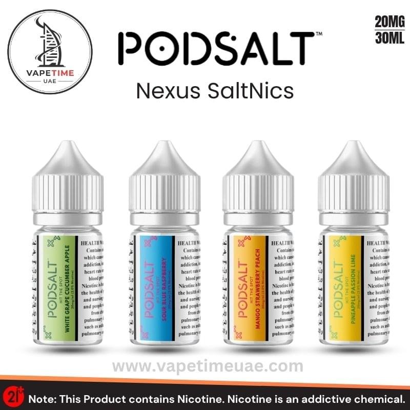 Pod Salt Nexus 20mg 30ml E-Liquid POD SALT Nexus 20MG 30ml E-liquid Best Price & Fast Delivery - Image 1