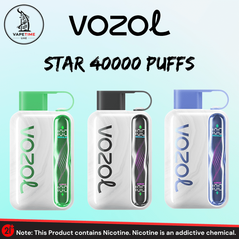 Vozol Star 40000 Puffs Vozol Star 40000 Puffs Disposable Vape in dubai