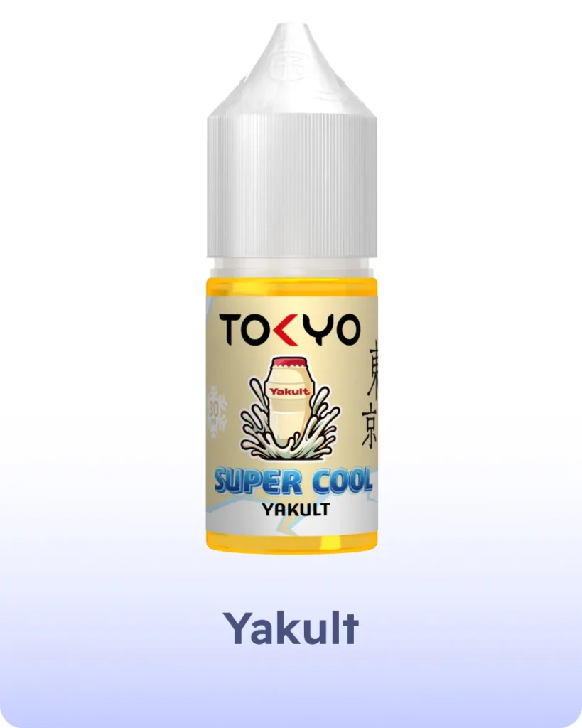 Tokyo E Liquid 30ml Premium Salt Nic Vape Juice in Dubai Yakult