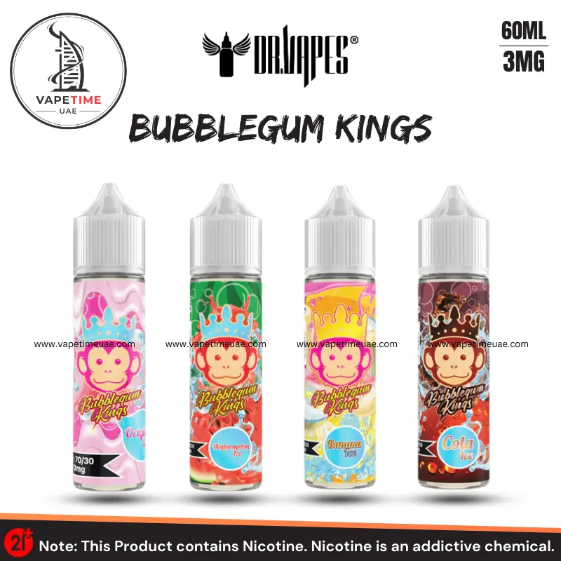 Dr vapes Bubblegum Kings 60ml e-liquid